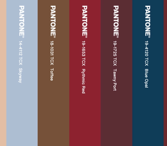 Free Pantone Color Selection Service